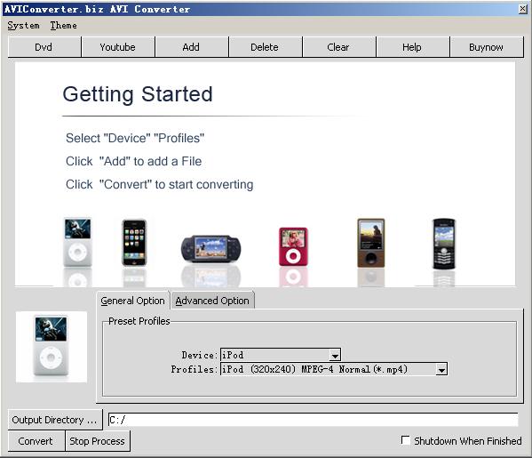 Click to view BestSoft AVI Converter 2.0.4 screenshot