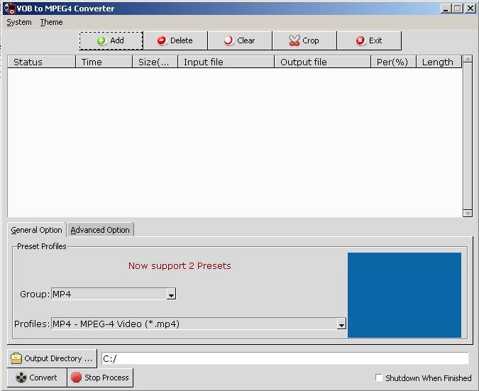 VOB to MPEG4 Converter image